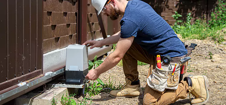 Electric Driveway Gate Installation South Milwaukee